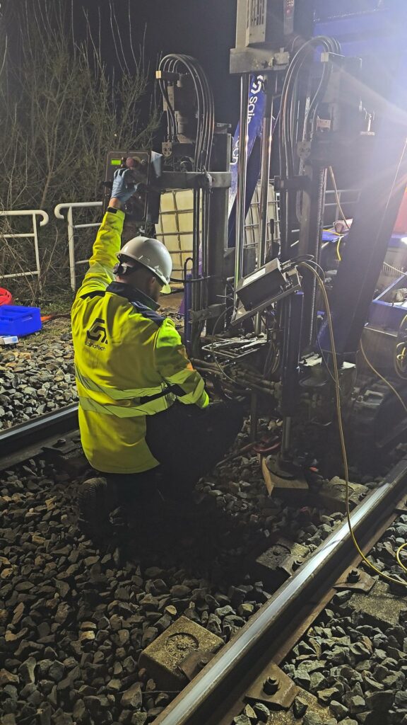 essai pénétromètre ferroviaire Saint-Tropez